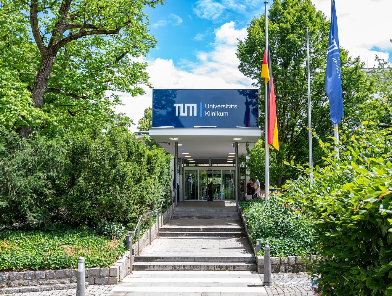 Haupteingang des TUM Klinikums Rechts der Isar