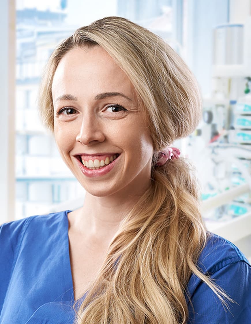 Portraitbild von Lisa L, Pflegefachkraft im Flexteam